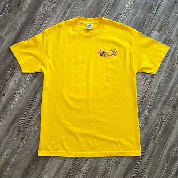 Vintage Team CRC Superboat Loony Tunes Shirt with Jeff Harris Signature L - Picture 2 of 8